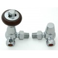 Belgravia Corner Thermostatic Valve Set - Chrome