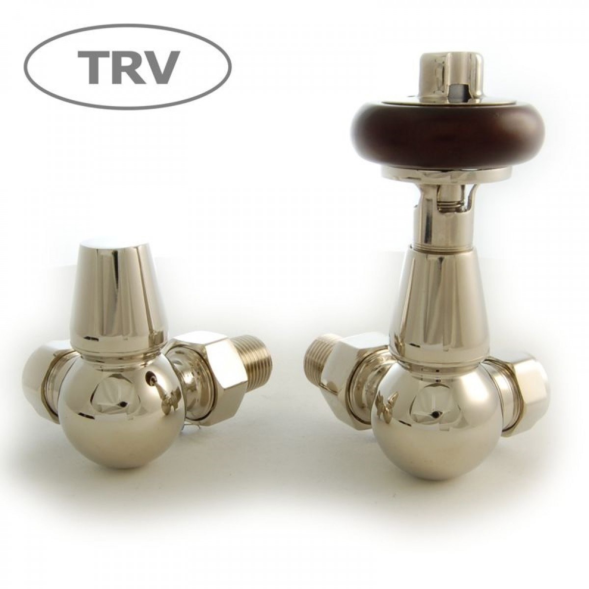 Belgravia Corner Thermostatic Valve Set - Polished Nickel