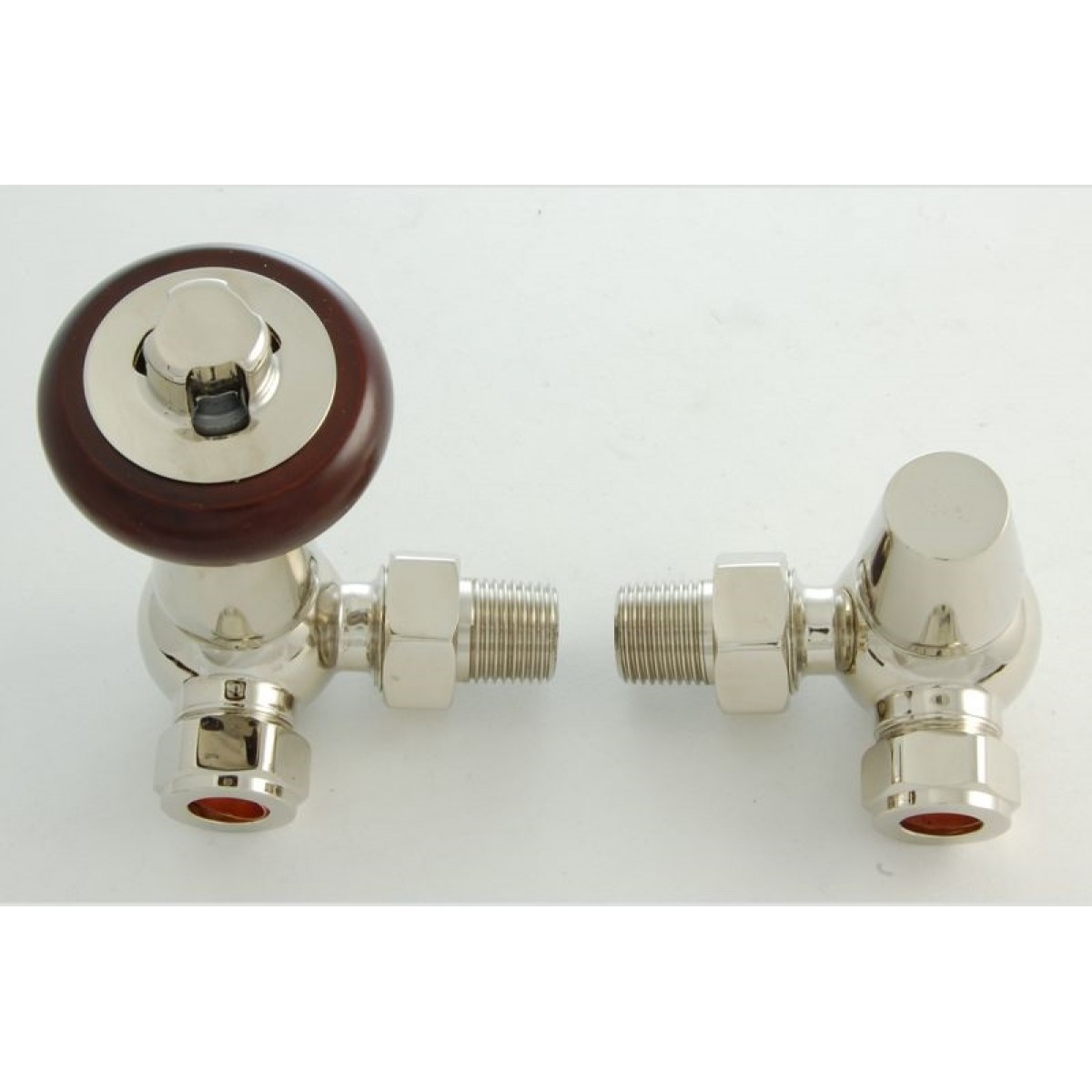 Belgravia Corner Thermostatic Valve Set - Polished Nickel