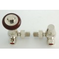 Belgravia Corner Thermostatic Valve Set - Polished Nickel