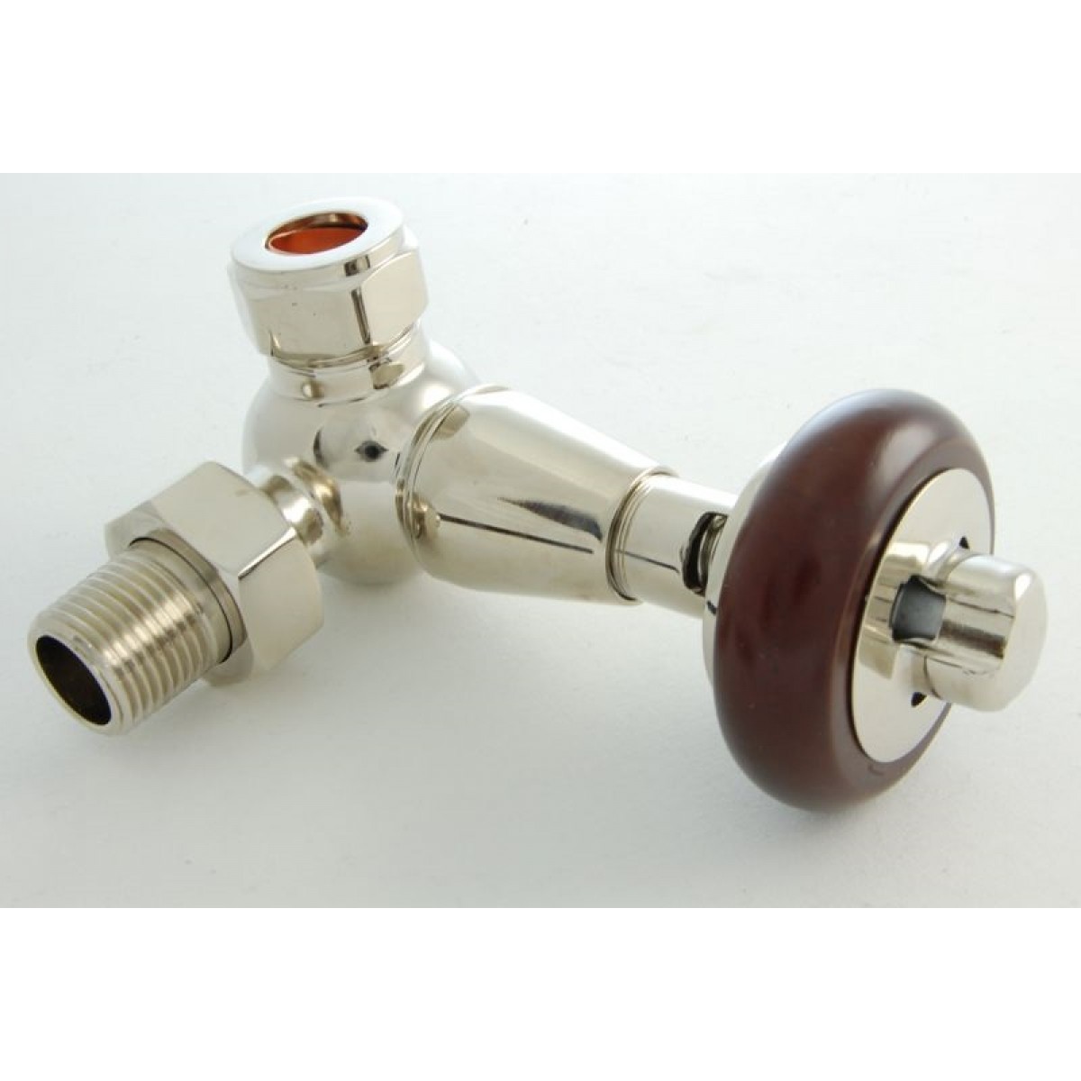 Belgravia Corner Thermostatic Valve Set - Polished Nickel