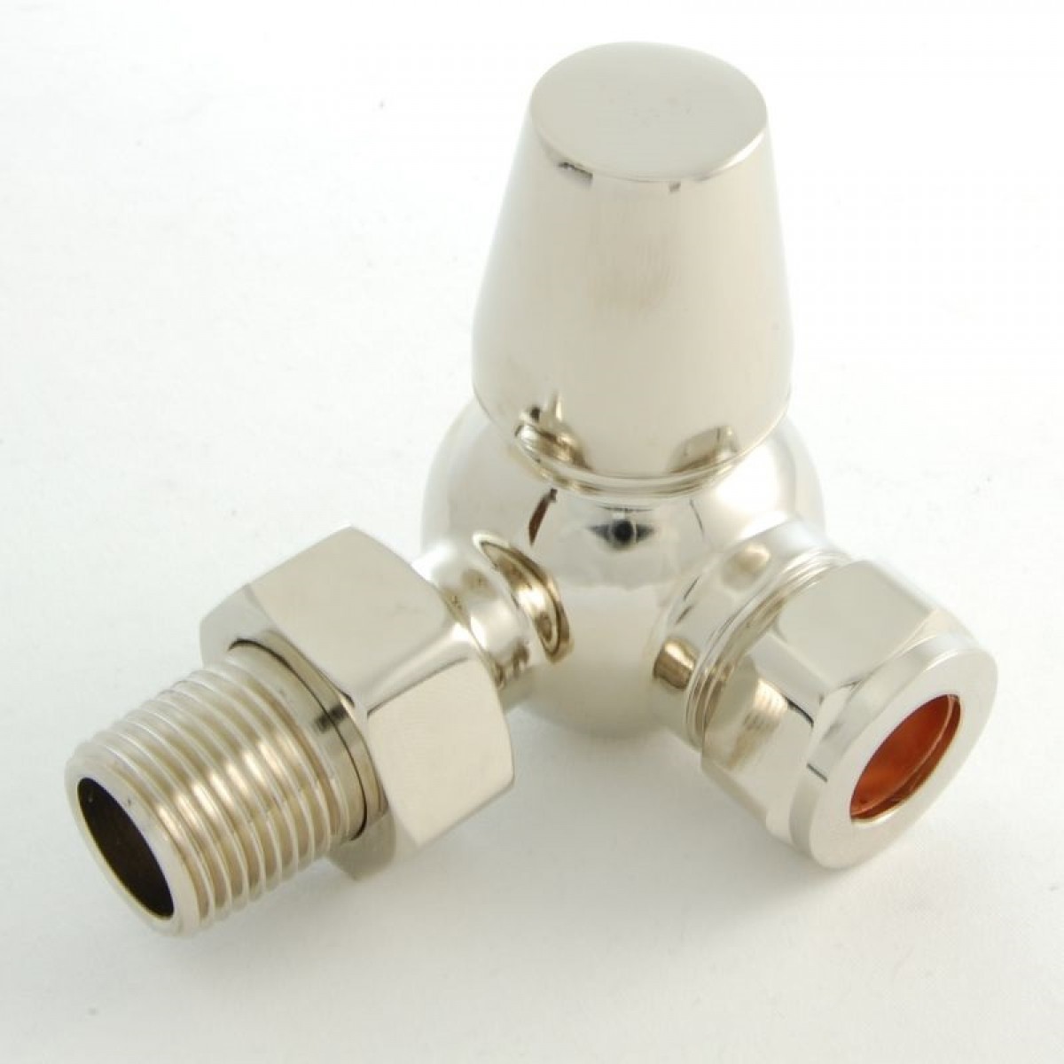 Belgravia Corner Thermostatic Valve Set - Polished Nickel