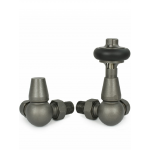 Belgravia Corner Thermostatic Valve Set - Light Pewter