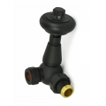 Belgravia Corner Thermostatic Valve Set - Textured Black Belgravia Corner Thermostatic Valve Set - Textured Black