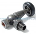 Belgravia Angled Thermostatic Valve Set - Pewter Finish