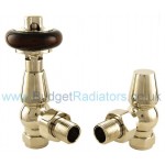 Belgravia Angled Thermostatic Valve Set - Polished Nickel