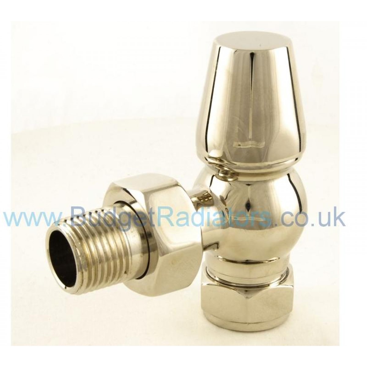 Belgravia Angled Thermostatic Valve Set - Polished Nickel