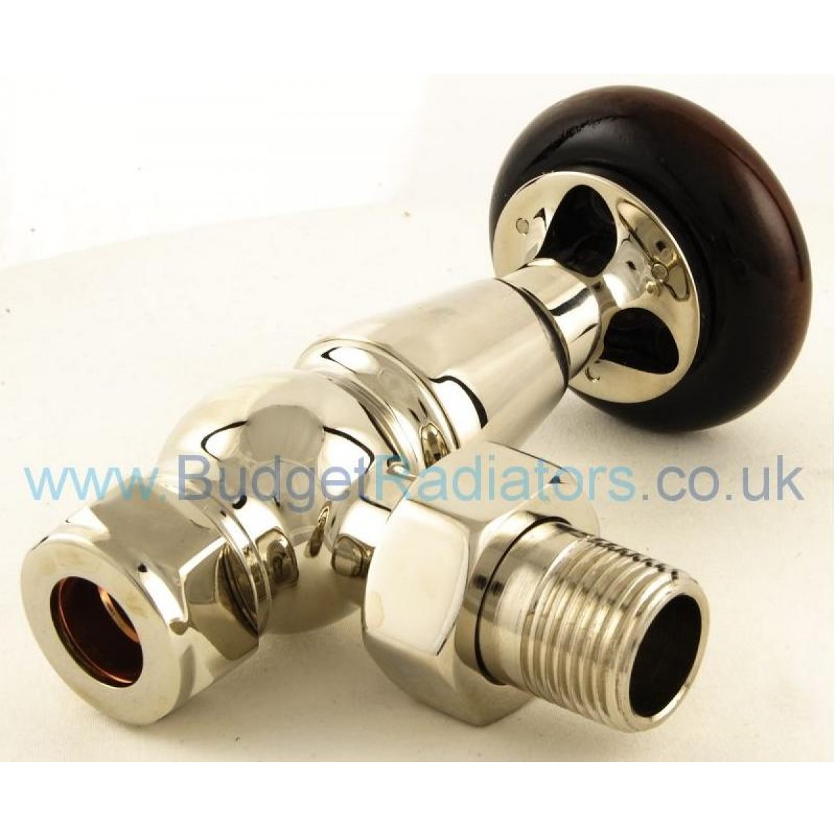 Belgravia Angled Thermostatic Valve Set - Polished Nickel