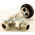 Belgravia Angled Thermostatic Valve Set - Polished Nickel