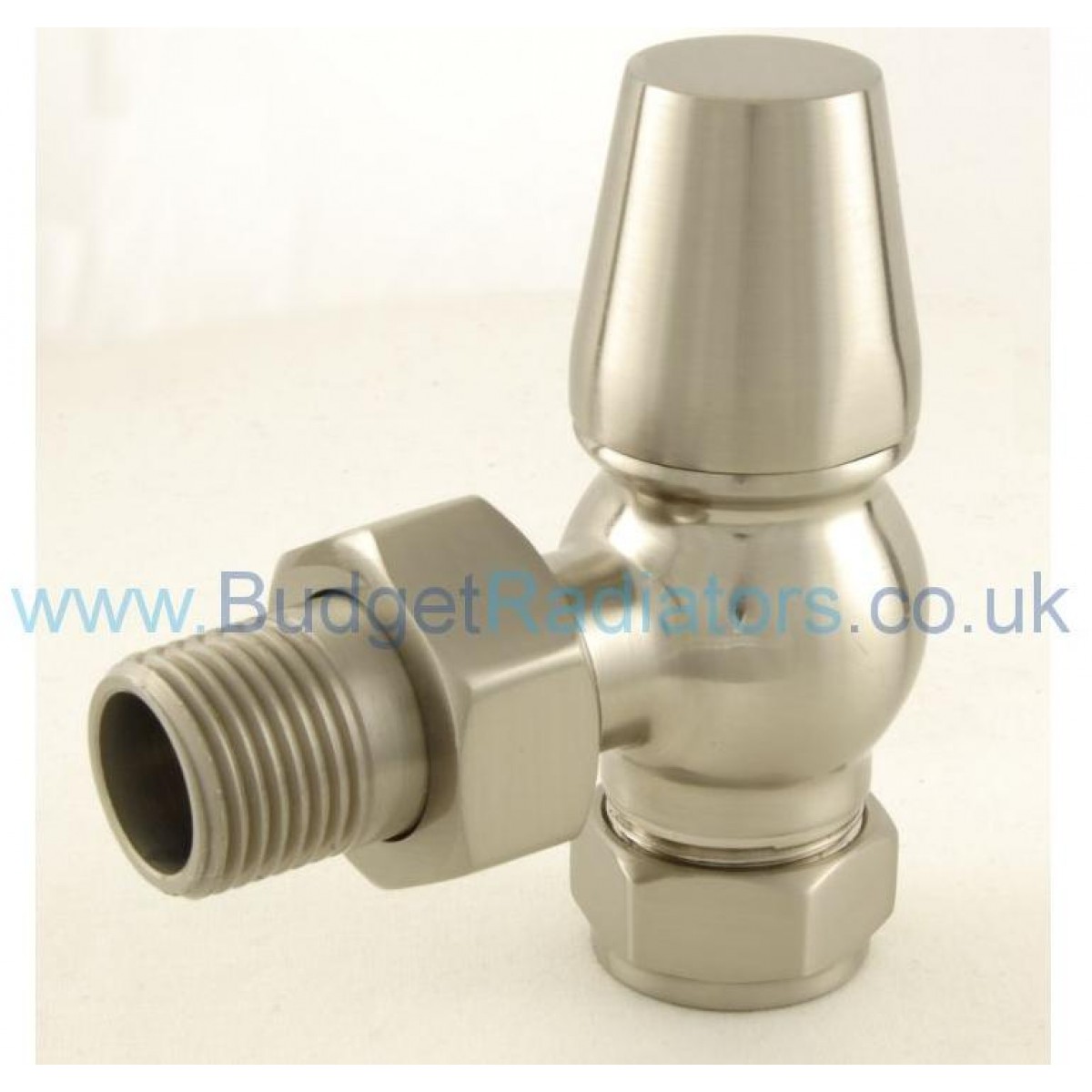 Belgravia Angled Thermostatic Valve Set - Satin Nickel