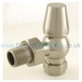 Belgravia Angled Thermostatic Valve Set - Satin Nickel