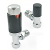 Bexley Angled TRV - Anthracite & Chrome