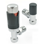 Bexley Angled TRV - Anthracite & Chrome
