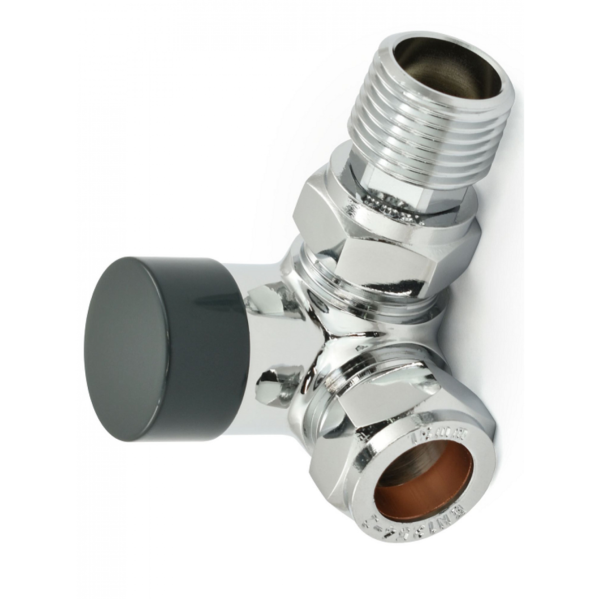 Bexley Corner TRV - Anthracite & Chrome
