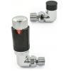 Bexley Corner TRV - Black & Chrome