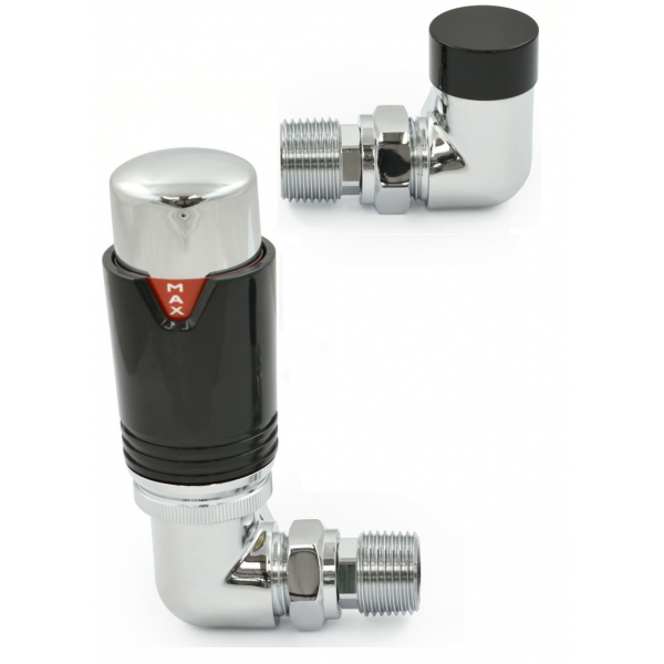 Bexley Corner TRV - Black & Chrome Bexley Corner TRV - Black & Chrome