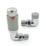 Bexley Corner TRV - Silver & Chrome
