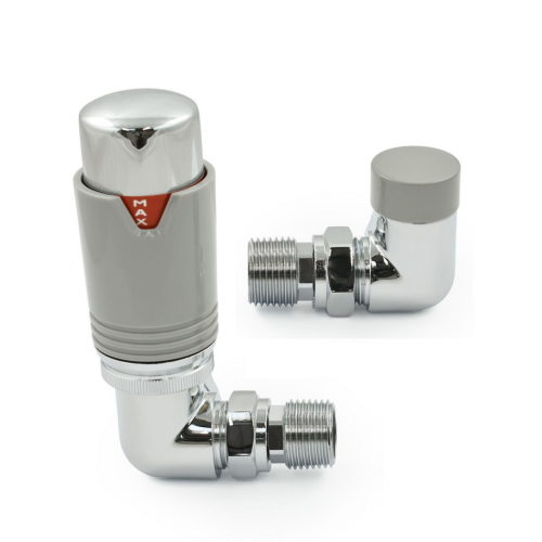 Bexley Corner TRV - Silver & Chrome - Bexley TRV Range