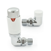 Bexley Corner TRV - White & Chrome