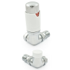 Bexley Corner TRV - Chrome & White