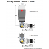 Bexley Corner TRV - Chrome