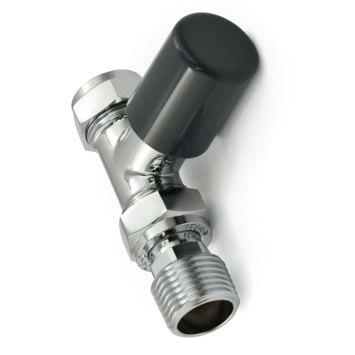 Bexley Straight TRV - Anthracite & Chrome