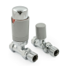 Bexley Straight TRV - Silver & Chrome