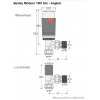 Bexley Angled TRV - Chrome