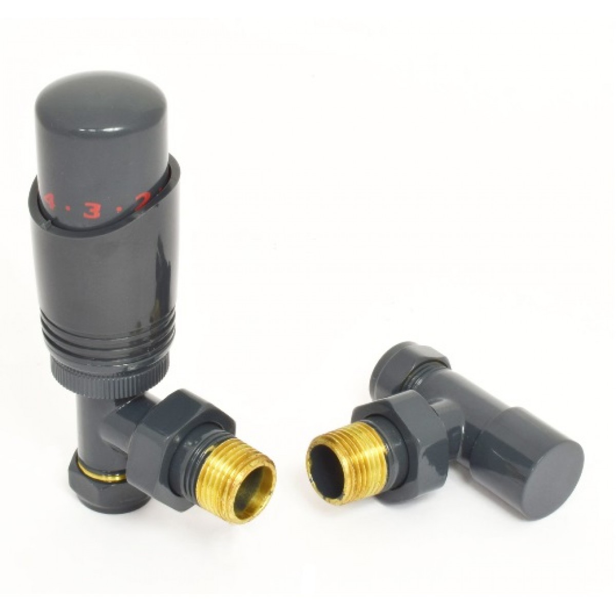 Delta Angled TRV - Anthracite