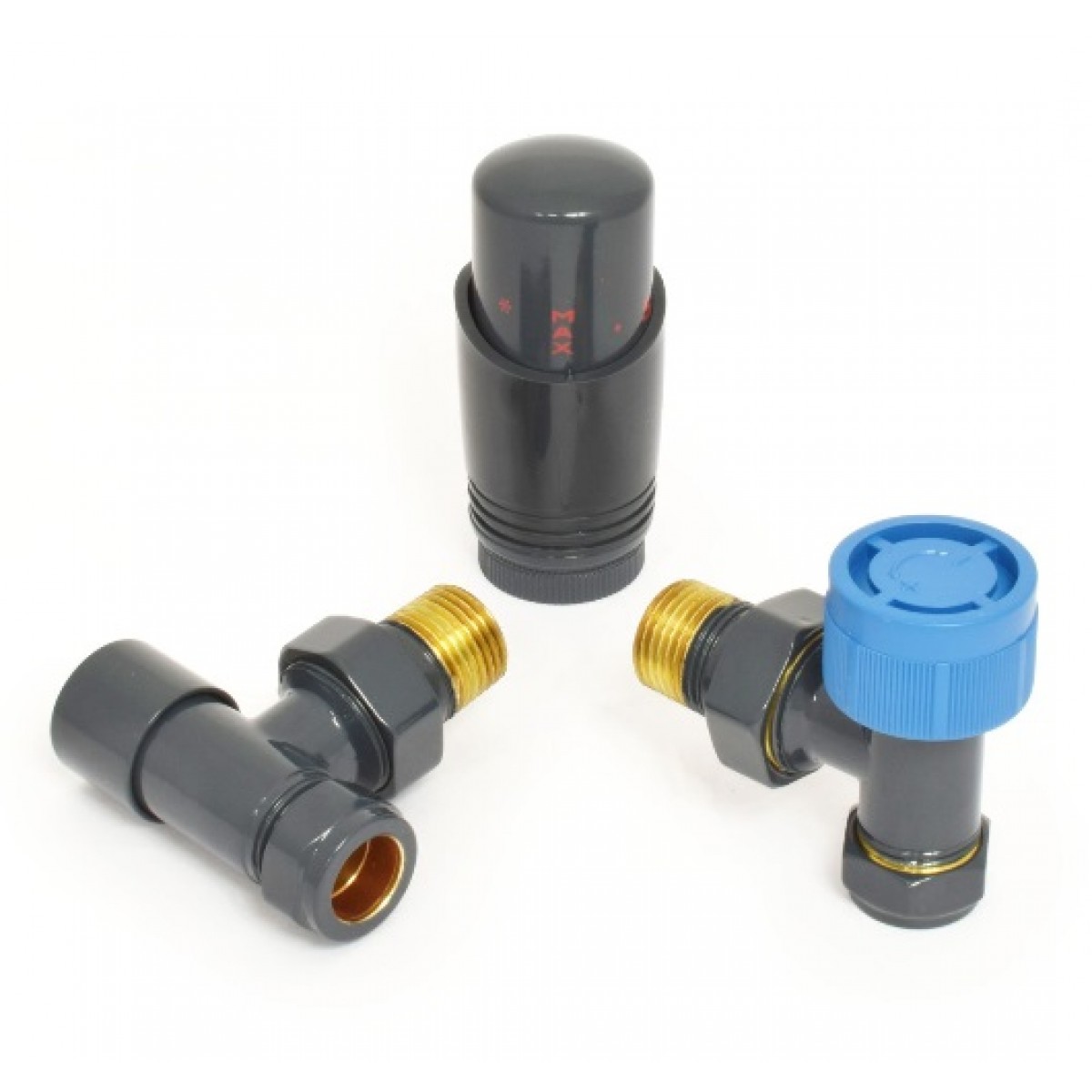 Delta Angled TRV - Anthracite