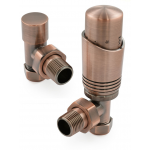 Delta Angled TRV - Antique Copper
