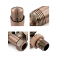Delta Angled TRV - Antique Copper Delta Angled TRV - Antique Copper