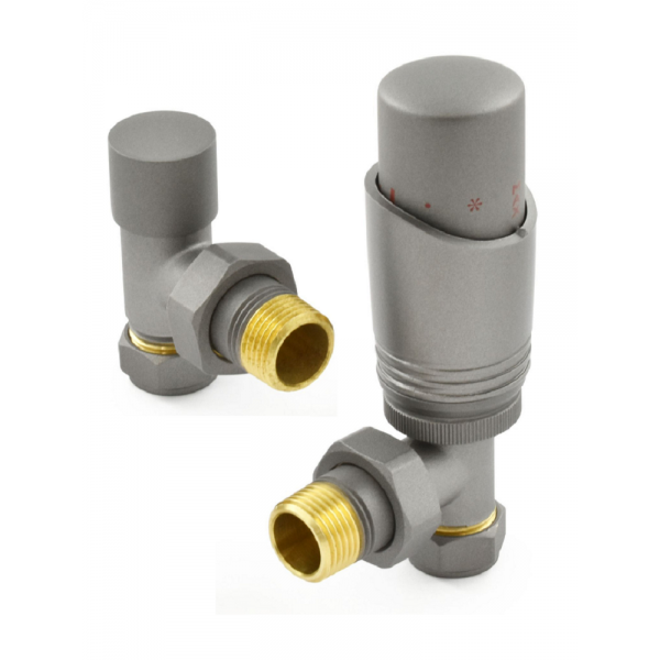 Delta Angled TRV - Matt Metallic Grey Delta Angled TRV - Matt Metallic Grey
