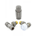 Delta Angled TRV - Matt Metallic Grey Delta Angled TRV - Matt Metallic Grey
