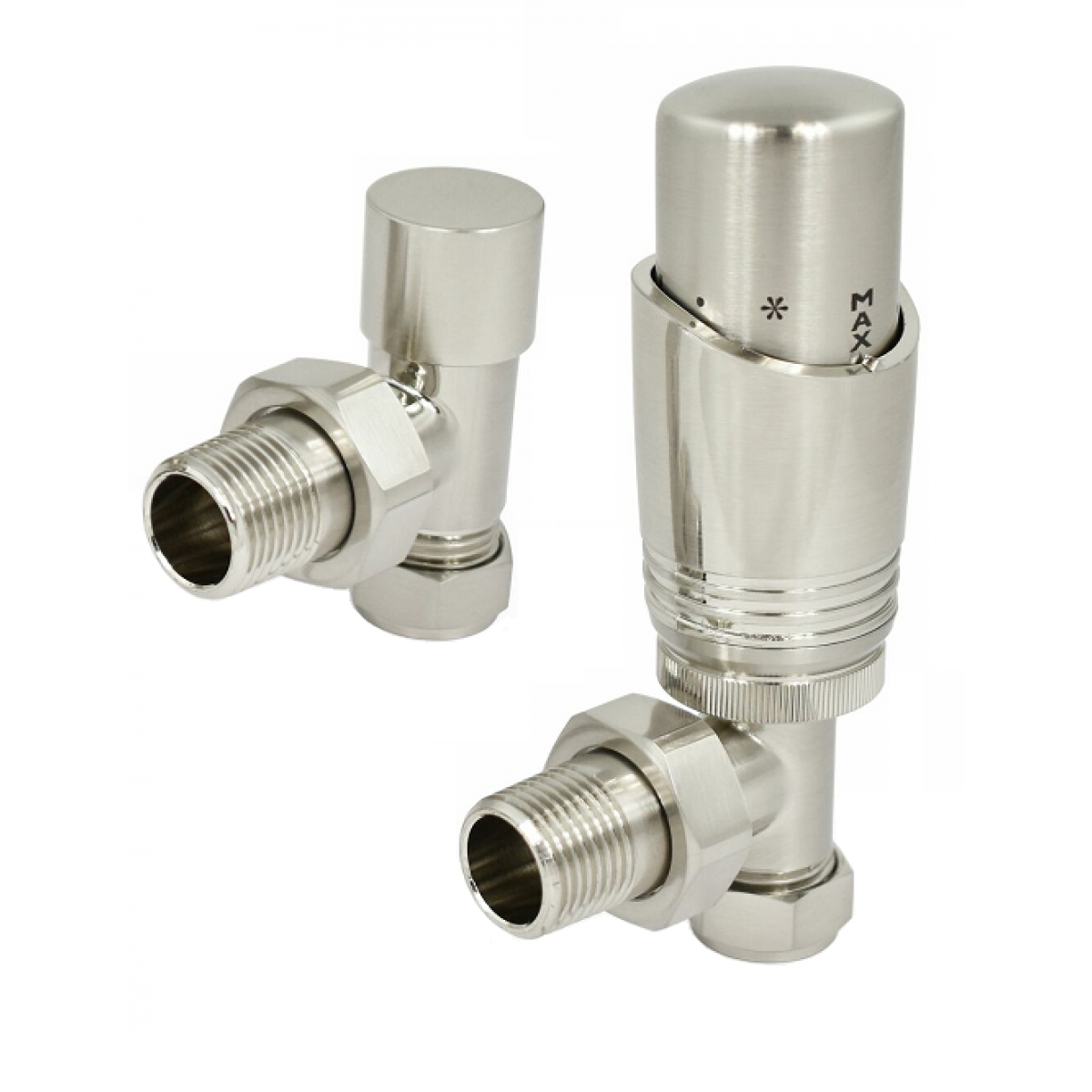 Delta Angled TRV - Brushed Nickel