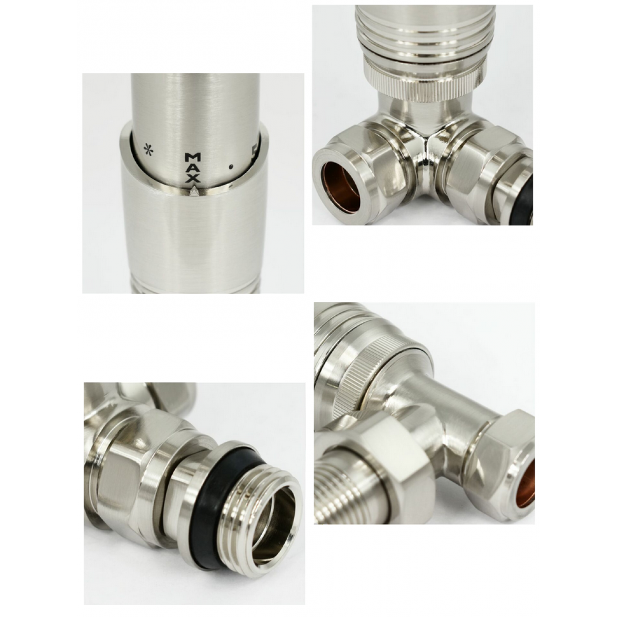 Delta Angled TRV - Brushed Nickel