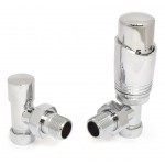 Delta Angled TRV - Chrome