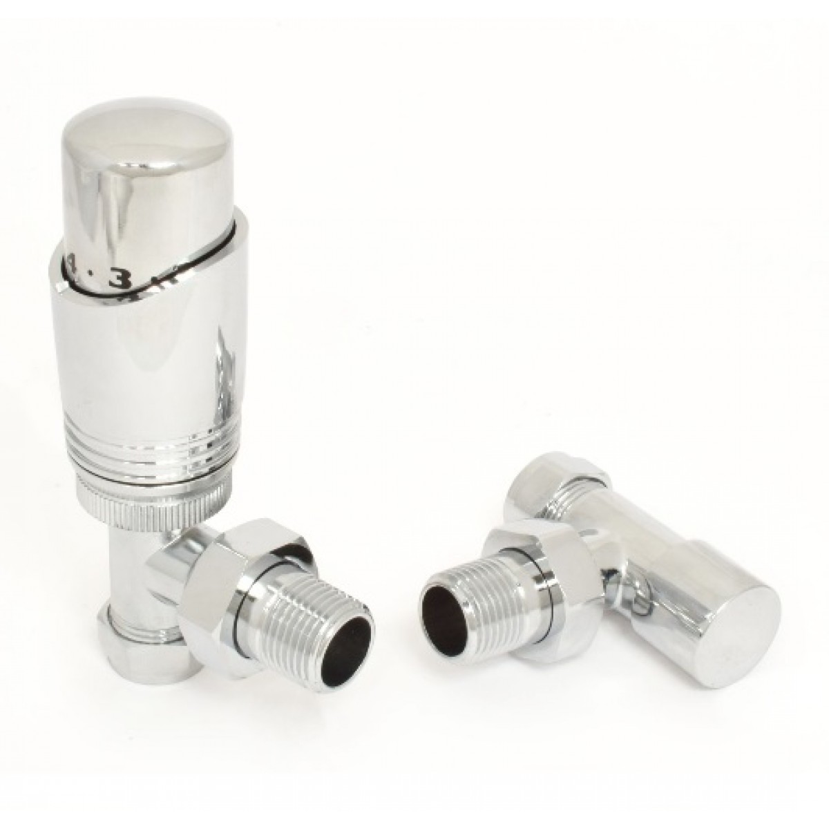 Delta Angled TRV - Chrome