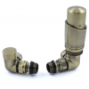 Delta Corner TRV - Antique Brass