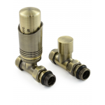 Delta Straight TRV - Antique Brass