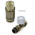 Delta Straight TRV - Antique Brass