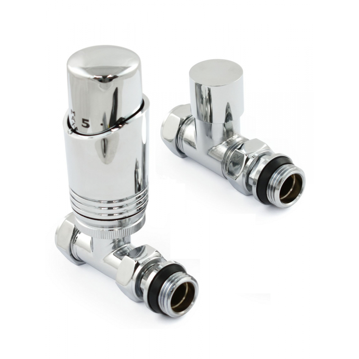 Delta Straight TRV- Chrome