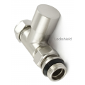 Delta Straight TRV - Brushed Nickel
