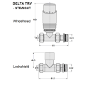 Delta Straight TRV - Anthracite Delta Straight TRV - Anthracite
