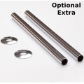 Delta Twin Straight TRV - Chrome