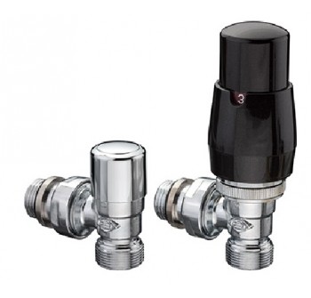 Greenwich Angled Thermostatic Valve Set