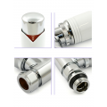 Grosvenor Straight Thermostatic Valve - White & Chrome Grosvenor Straight Thermostatic Valve - White & Chrome