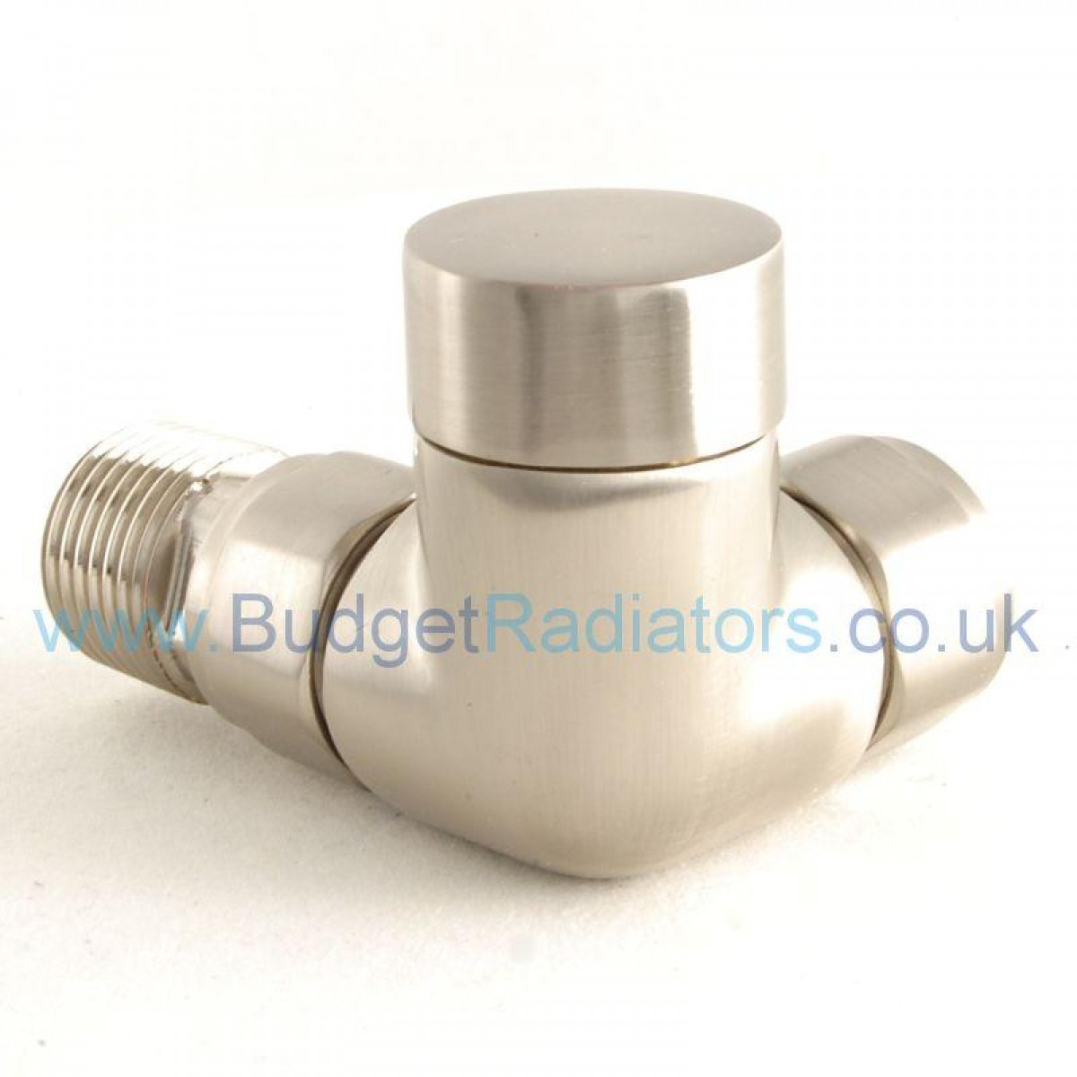 Grosvenor Corner Thermostatic Valve Set - Satin Nickel