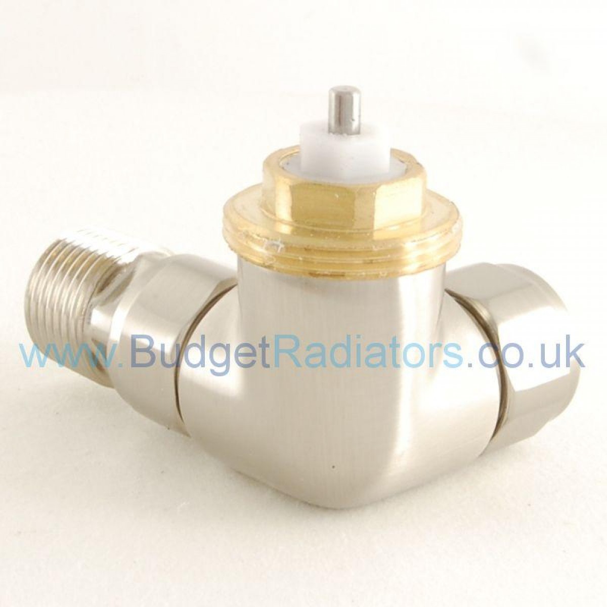 Grosvenor Corner Thermostatic Valve Set - Satin Nickel