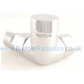 Grosvenor Corner Thermostatic Valve Set - Chrome
